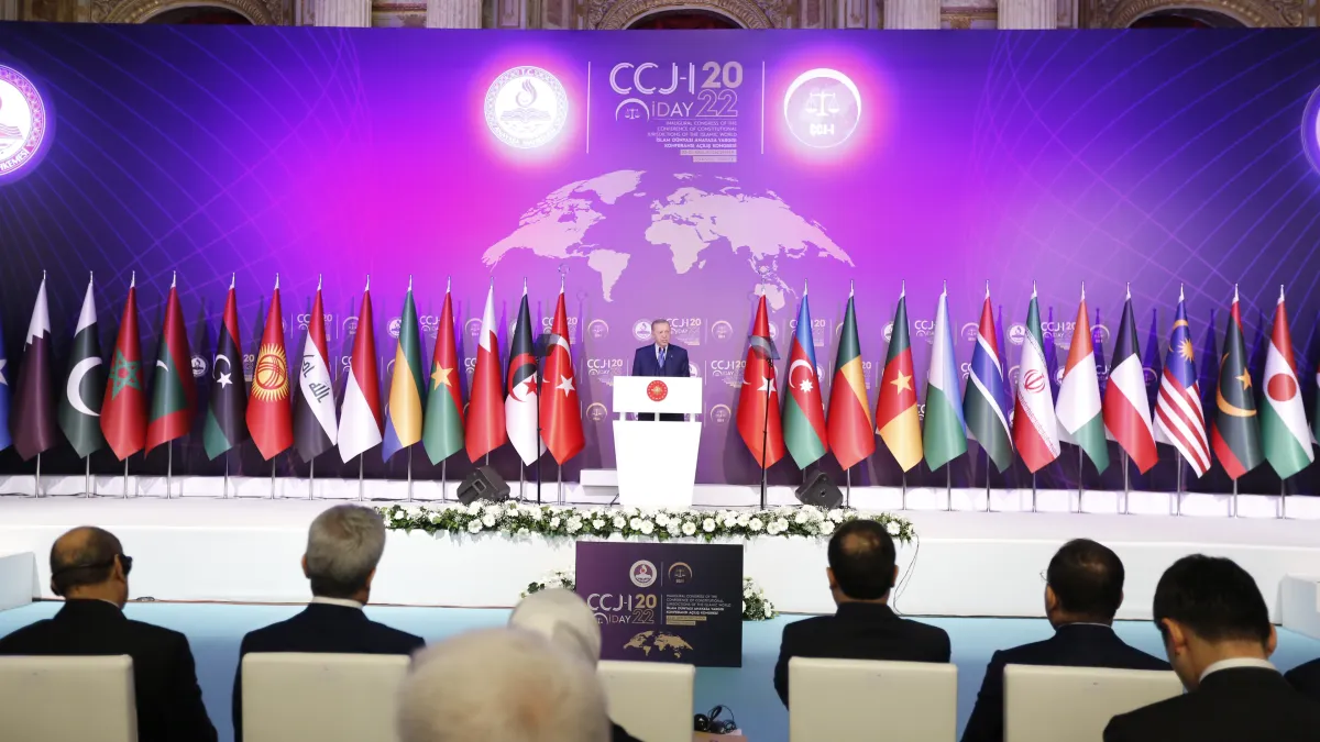 İSLAM DÜNYASI ANAYASA YARGISI KONFERANSI (İDAY) AÇILIŞ KONGRESİ